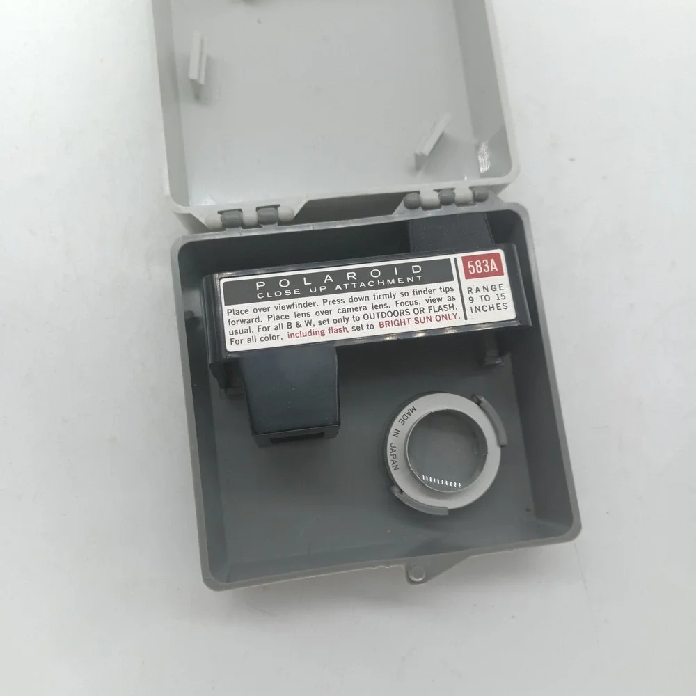 Polaroid Close-Up Kit 583A for Automatic 250 Land Camera Lens Attachment r1